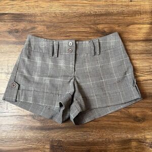 Y2K Low Rise Micro Pin Stripe Shorts‎ Vintage 2000s Grunge Baddie Paris Hilton 3